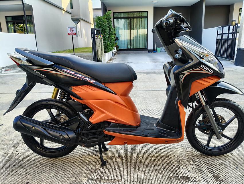 Honda Click 110i หัวฉีด ปี2009 สีดำ-ส้ม 8