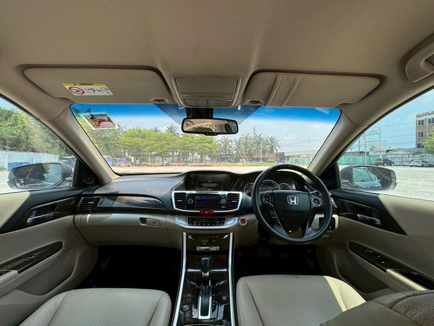 Honda Accord 2.0 EL 2015 AT สีเทา รูปที่ 12