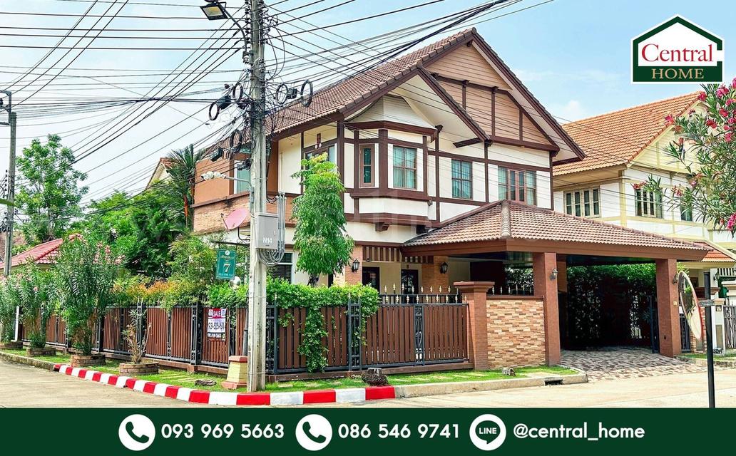 บ้านเดี่ยว ลัดดารมย์ ราชพฤกษ์ - รัตนาธิเบศร์ 1 หลังมุม พร้อมอยู่ 1