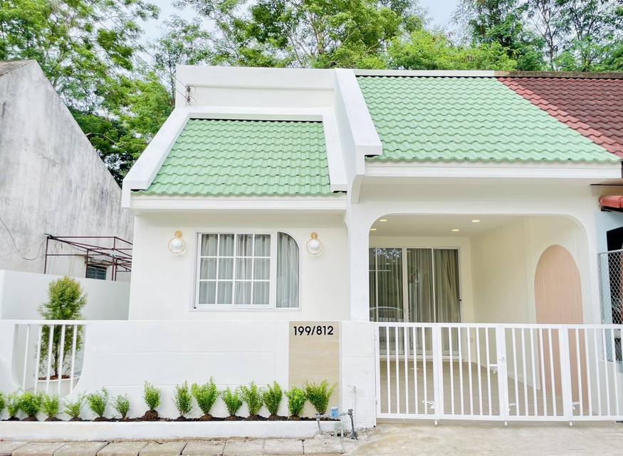 ✨✨ปรับราคาส่งท้ายปี 2.19 ล้าน💥💥 C4MG100503 ขายบ้านทาวน์เฮ้าส์ชั้นเดียว หัวมุม 2 ห้องนอน 2 ห้องน้ำ 1 ห้องครัว 1 ที่จอดรถ ขนาดที่ดิน 27.6 ตรว. 1