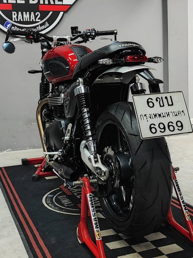 Triumph Speed Twin 1200 ปี 2021 abs รถมือเดียว ไมล์น้อยหลักพันกิโล รูปที่ 20