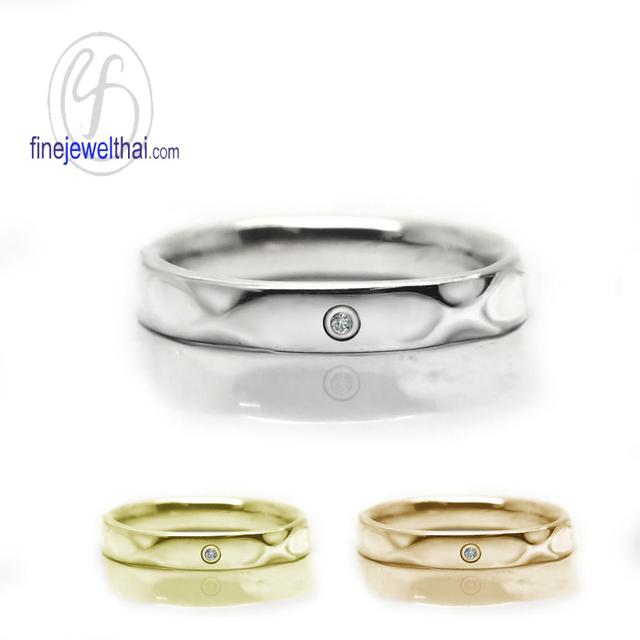 Finejewelthai แหวนเงินแท้ แหวนเพชรCZ เพชรสังเคราะห์ - R1299cz 4