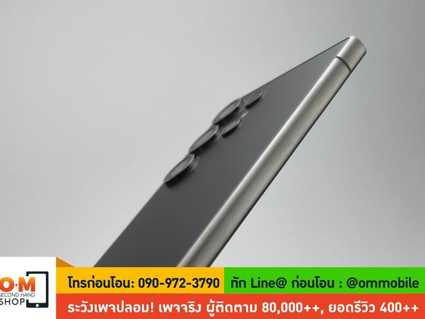 ขาย/แลก Samsung S24 Ultra 12/512 Titanium Black ศูนย์ไทย ประกันยาว 13/07/2025 สภาพสวยมาก ครบกล่อง เพียง 27,990 บาท 5