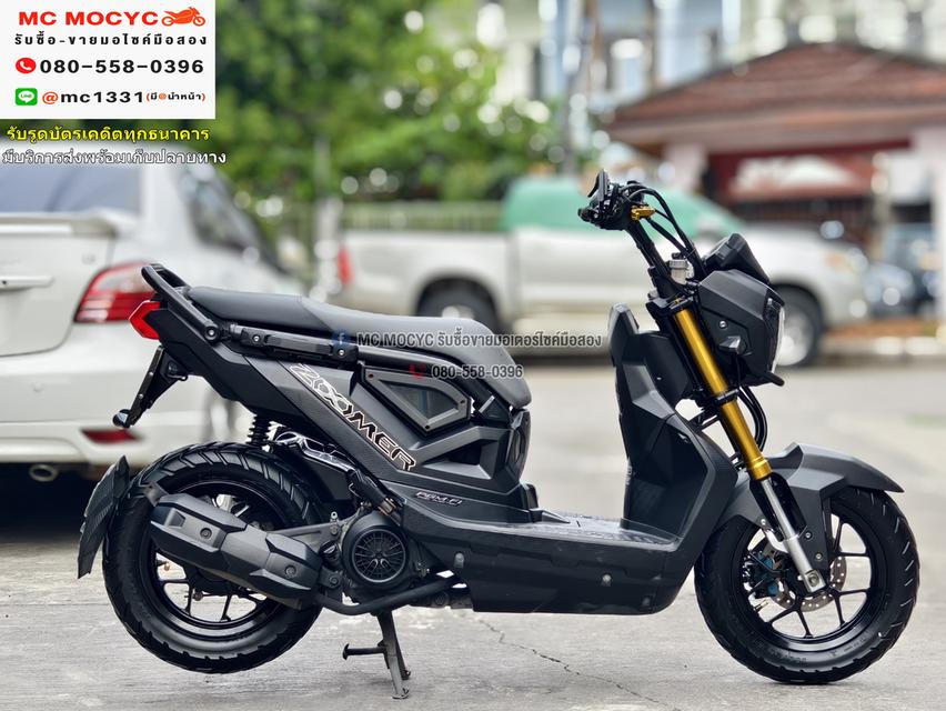 Zoomer x 2020 ไมล์ดิจิตอล เครื่องท่อเดิมชุดสีสวย เล่มชุดโอนครบ  No878   4