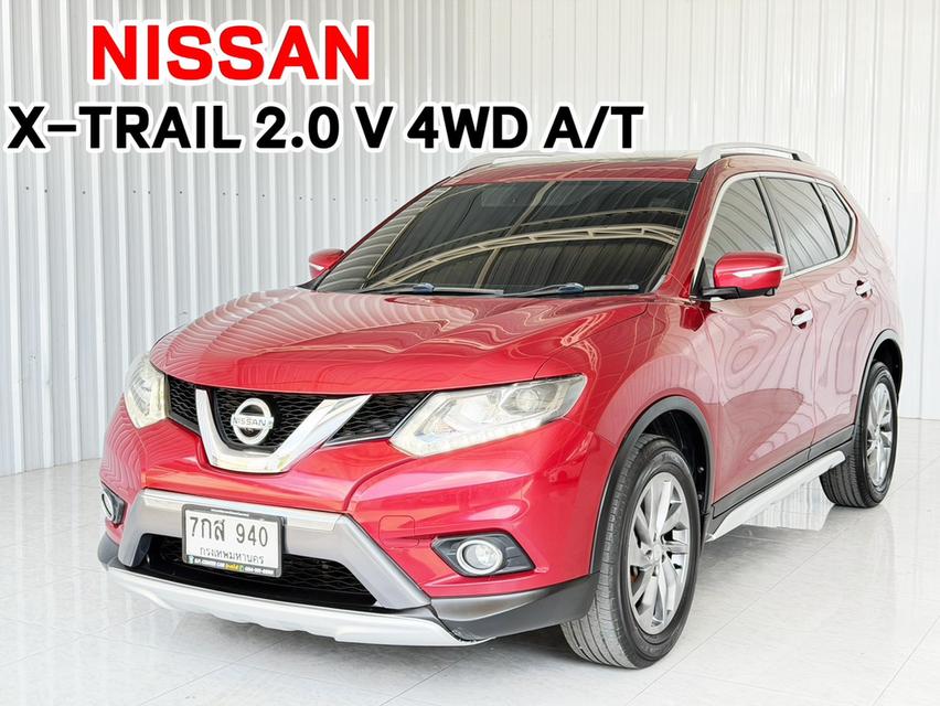 รถบ้าน SUV ทัศนวิสัยการมองดี Nissan X-Trail 2.0V 4WD