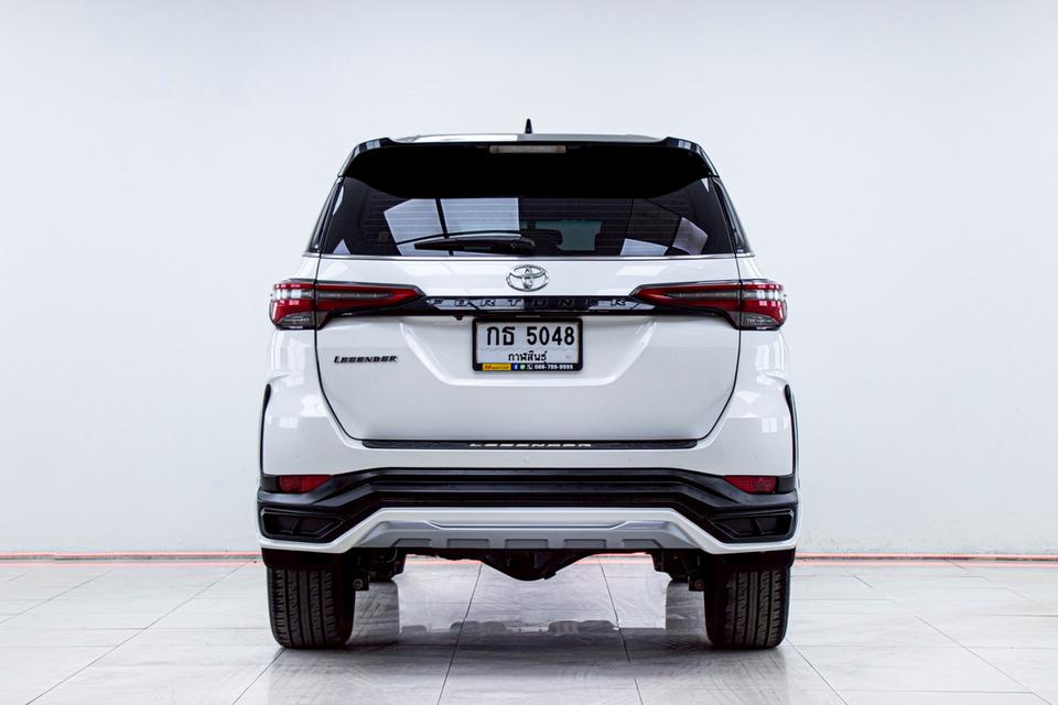 รหัสรถ 5C124 FORTUNER 2.4 LEGENDER BLACK TOP 2022 5