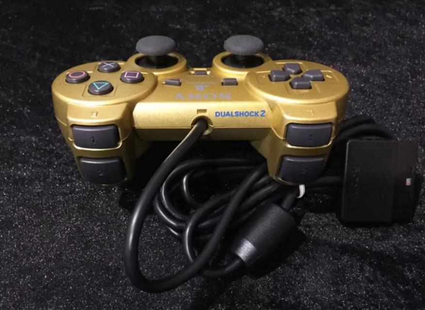 จอยเกมส์ PlayStation 2 PS2 Gundam Controller Gold limited