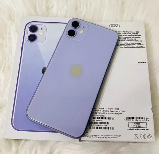 iPhone 11 สีม่วงสภาพดี 1