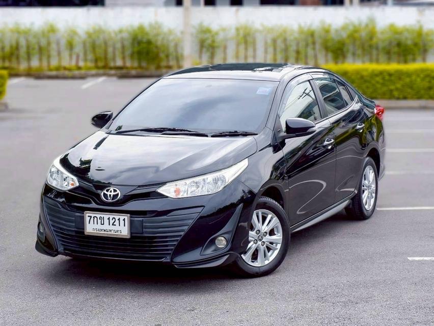 รหัสรถ QT1211 Toyota Yaris ativ 1.2 E สีดำ ปี 2018