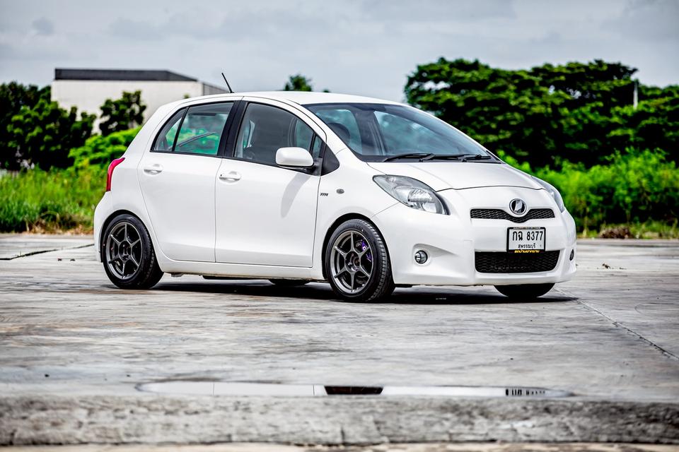 Toyota Yaris 1.5E ปี 2007 เกียร์ออโต้ สีขาว 4