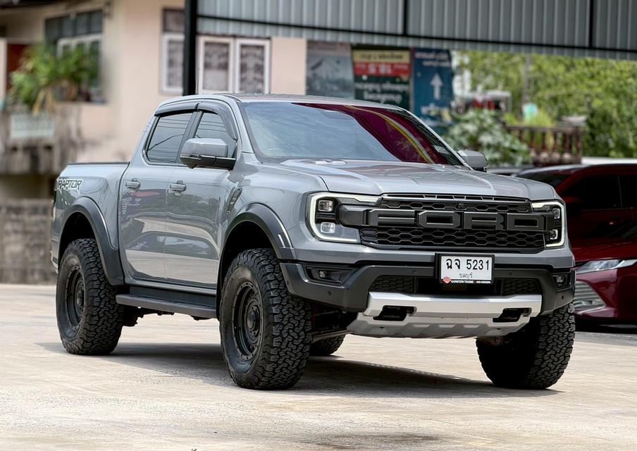 FORD RAPTOR 3.0 V6 Ecoboost 4WD ปี2022 Twin-Turbo สีเทา มือเดียวป้ายแดง 👉ไมล์41,109 โล บุ้คเซอร์วิสครบ  ✅️✅ รๅคๅ 1,278,000 ⭕️⭕️ ผ่อน 25,xxx / 72 รี "