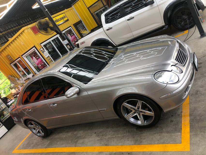 W211 e220 CDI diesel ปี2005 ฝาดำ  ไมล์169,000โล ไฟหน้าxenon ตัวelegance กันชนรอบคันคิ้วโครมเมี่ยม มีparktronic (เซ็นเซอร์กันชนหน้าหลัง ) 8