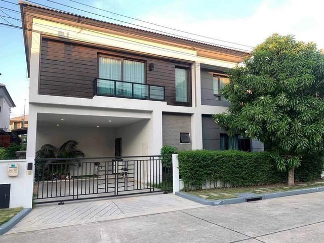 ขายบ้านเดี่ยว โครงการ เซนโทร รามอินทรา จตุโชติ บ้านพร้อมเฟอร์นิเจอร์ทั้งหลัง หน้าบ้านหันทิศตะวันตกเฉียงใต้ 1