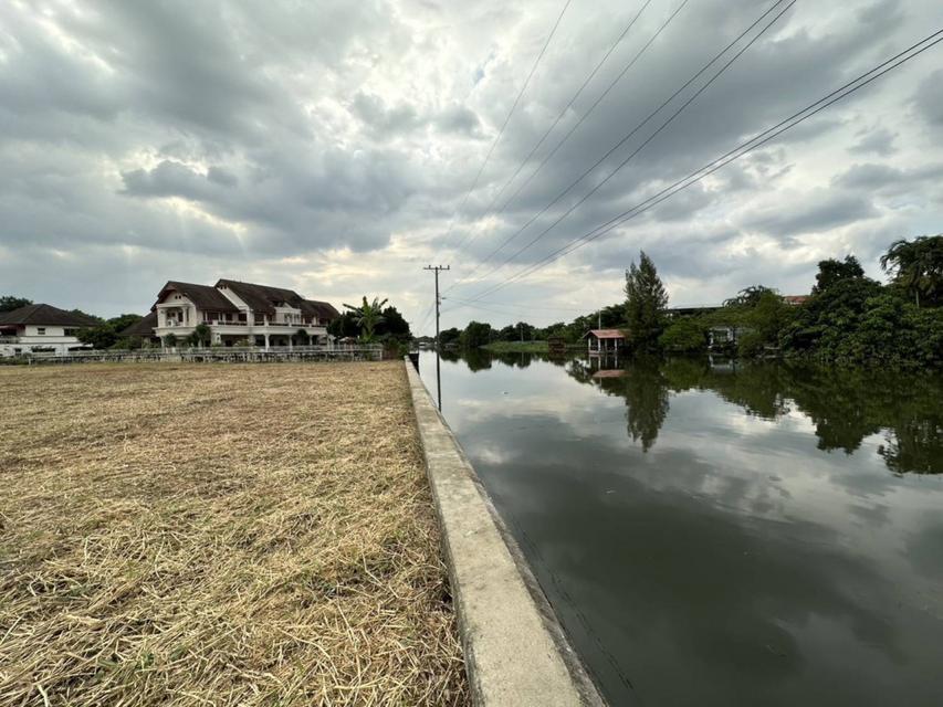 ขาย ที่ดิน ถนนสวนผัก ตลิ่งชัน 1-2-87 ไร่ ฮวงจุ้ยดีเยี่ยม | หน้าน้ำทิศเหนือ 3