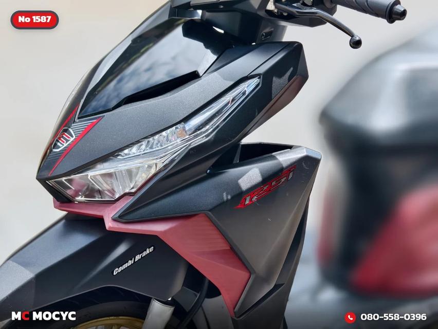 Honda Click 125i 2018 วิ่ง10000โล รถบ้านแท้มือเดียว เครื่องท่อเดิม มีเล่มเขียวชุดโอนครบ No.1587 รูปที่ 11