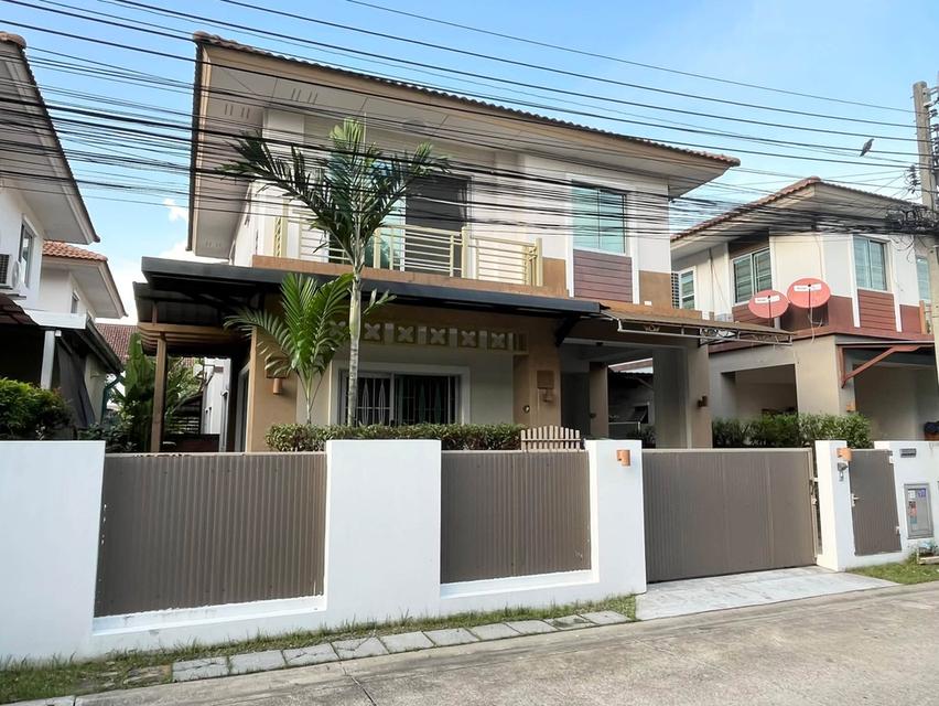 ให้เช่าบ้านแฝดสไตล์บ้านเดี่ยว 2 ชั้น หมู่บ้านมัลดีฟส์ ปาล์ม (บางนา–วงแหวน) 1