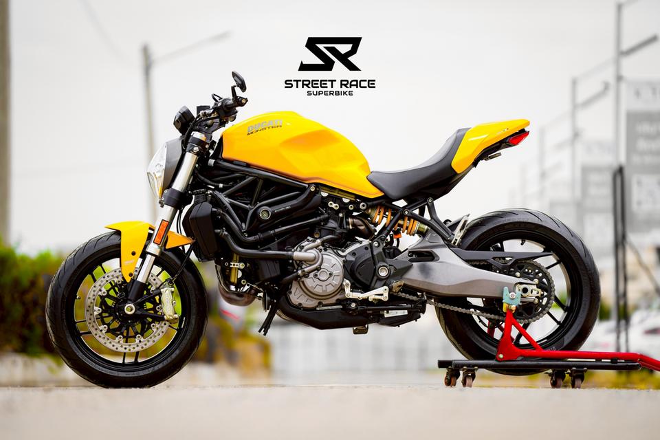 Monster 821 | ปี 2018 | สีเหลือง Performance จากโรงงาน (สีหายาก!) ไมล์แท้เพียง 3,000 กม. เท่านั้น — สภาพสวยกริ๊บ 💛