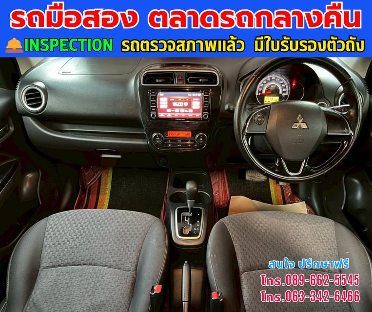 🚘ปี2016 Mitsubishi MIRAGE 1.2 GLS ⭐ไมล์แท้ 126,xxx กม. 📌เกียร์ออโต้ ⚙️เครื่องเบนซิน 7