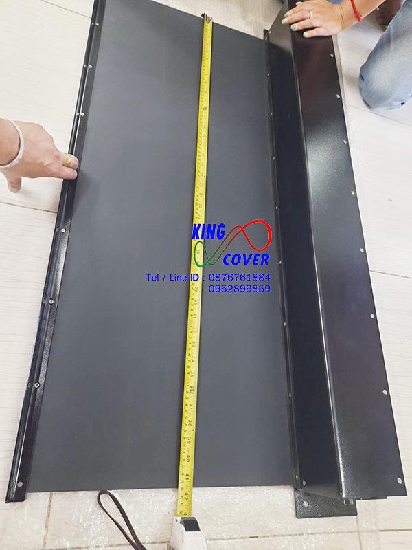 Bellow Cover ผ้า ครีบ ใบสแตนเลส stainless ด้านบน ผ้าทนความร้อน รูปที่ 6
