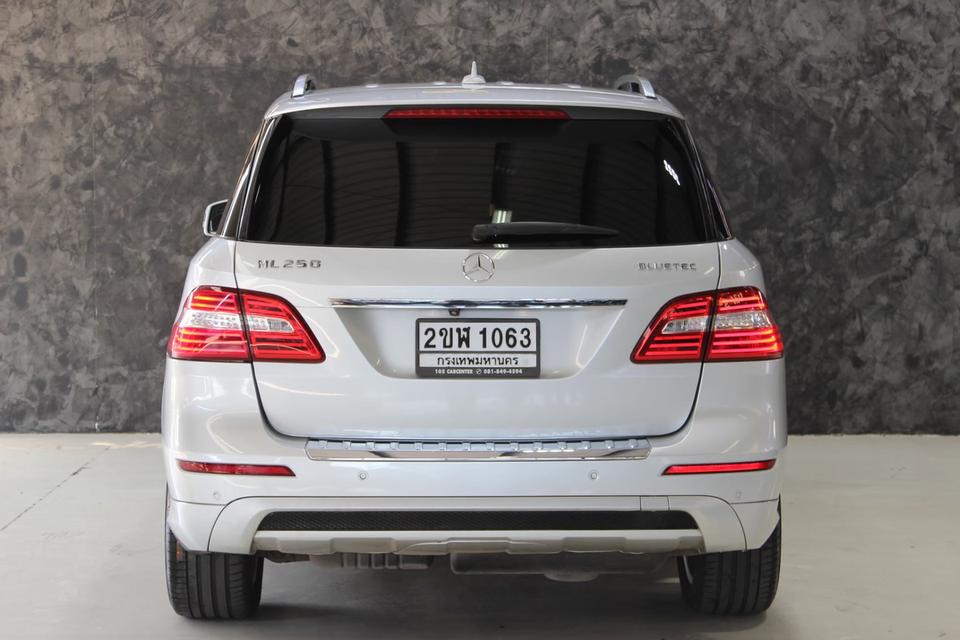 รหัสรถ JRS1063 🚙 Mercedes-Benz ML250 BlueTEC (W166) ปี 2012 รูปที่ 4