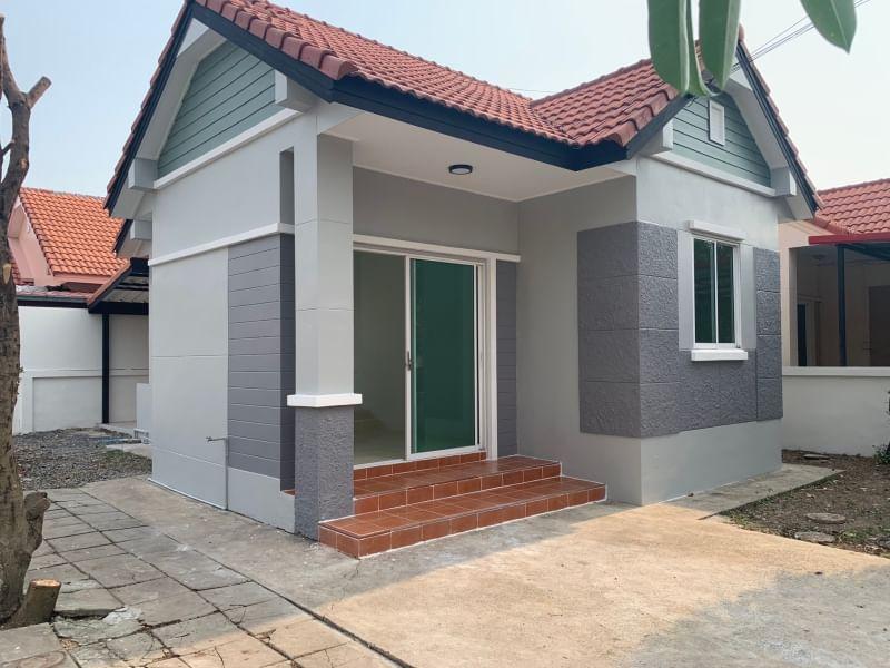 ขาย :บ้านเดี่ยว ชั้นเดียว(มุม),ถนนเมน, เนื้อที่ 44 ตรว.  หมู่บ้านนันทวัน 10 ซ.18 ถนนเลียบวารี 37  3
