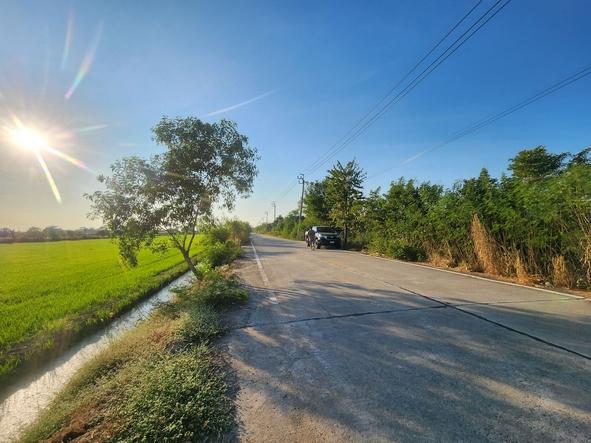 ขายที่ดิน ไทรน้อย ใกล้ถนนบางบัวทอง-สุพรรณบุรี ขนาด 10 ไร่ หน้ากว้าง 126 เมตร ใกล้วัดราษฎร์นิยม ทำเลดี เหมาะทำการเกษตร ปล 2