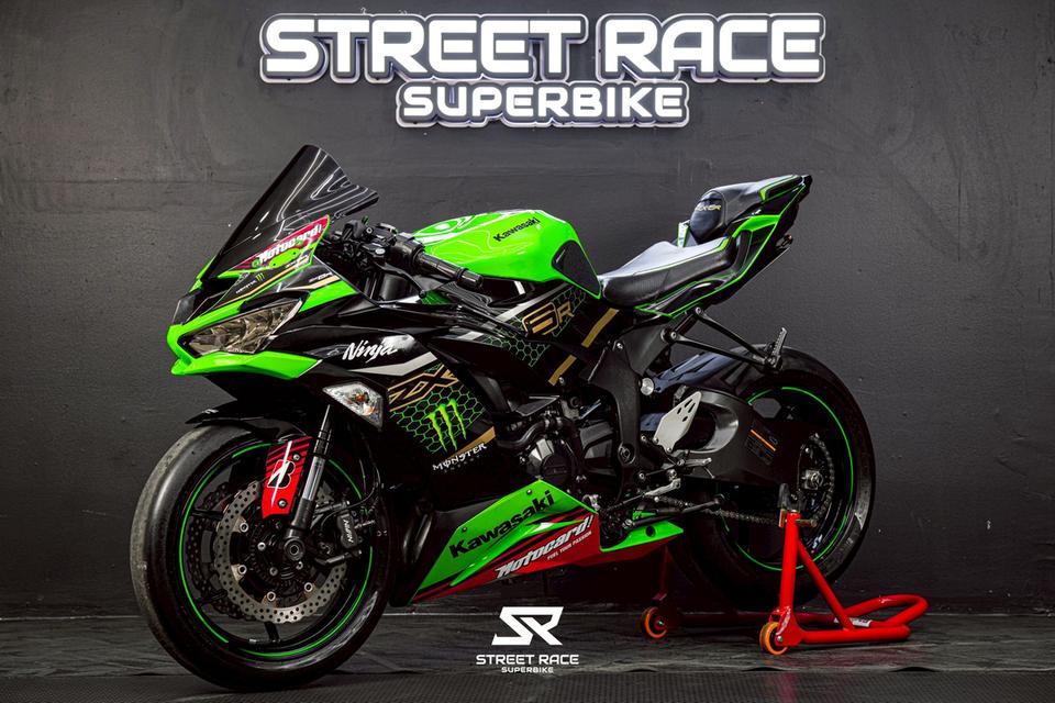 🔥 Kawasaki ZX-6R 2021 รังผึ้ง แต่งท่วม ท่อลั่น 🔥 ⛽️ ฟรีน้ำมันเต็มถัง! โปรแรงเดือนเมษายน 🔥 รูปที่ 5