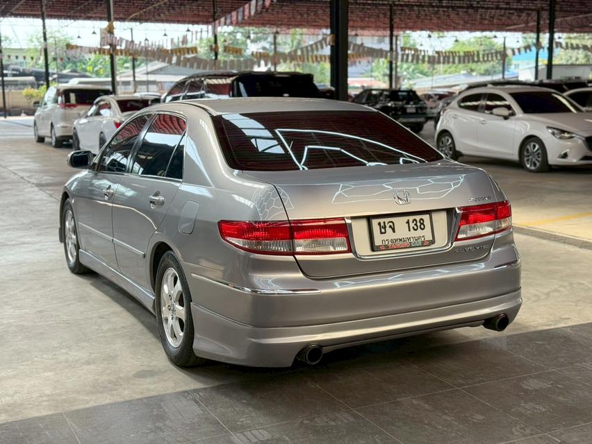 Honda ACCORD 3.0 V6 VTEC ปี2003 รถบ้านแท้ ภายในลายไม้   ไม่เคยชน พร้อมใช้งาน รูปที่ 4