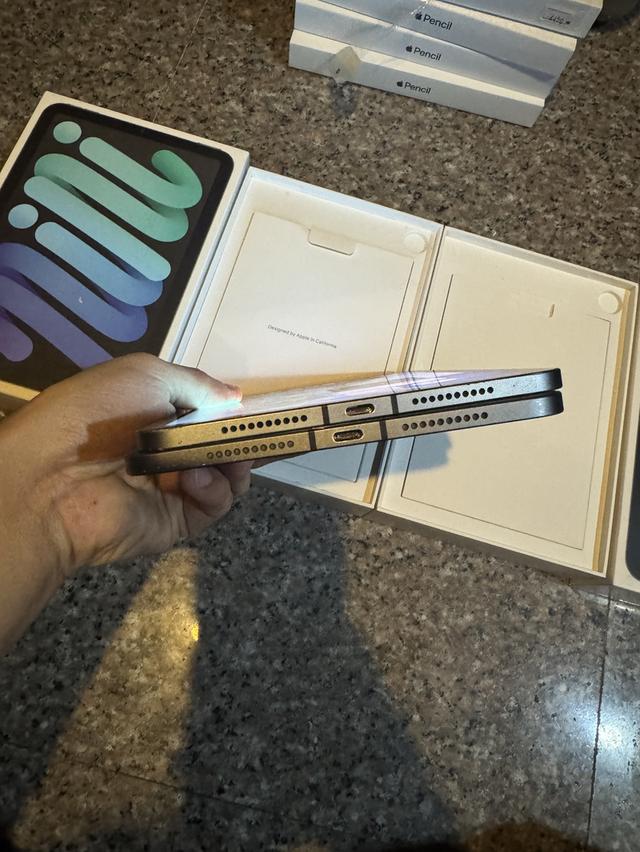 ขายๆๆๆถูกๆๆiPadMini6สีSpace Gray 256กิ๊กWifi Celluer ใส่ซิมได้ตัวTopสุดยกกล่องใช้งานดีทุกๆฟังชั่นสูนTrueทุกๆฟังชั่นรีสโตได้ตลอดไม่มีติดไอคราว Model TH รูปที่ 4