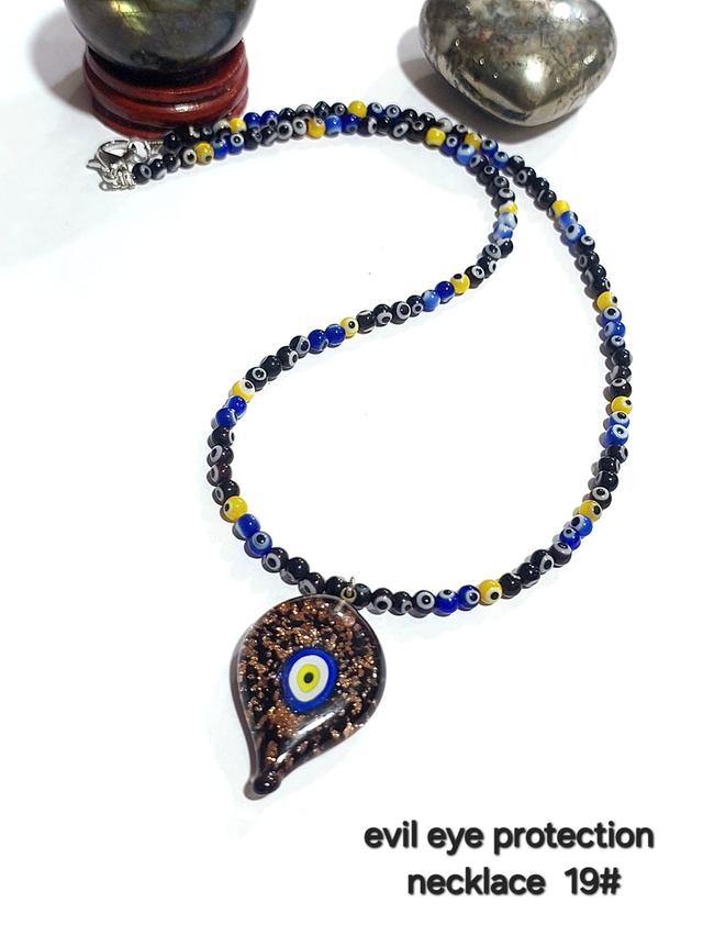 สร้อยคอ evil eye พร้อมจี้สวยๆ ความยาว 19 นิ้ว 5