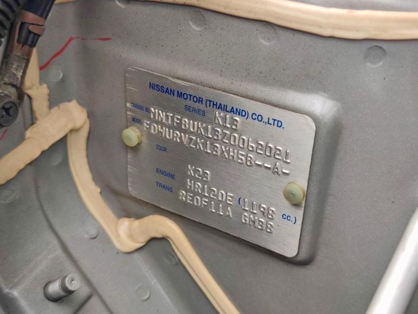 รหัสรถ CAT1051 2012 Nissan March 1.2 VL ท๊อปสุด! 16