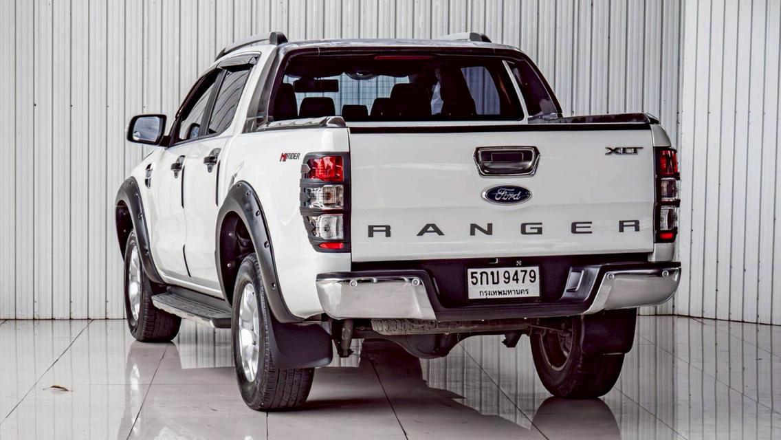 FORD RANGER 2.2 XLT ปี 2016 สีขาวโฉม HI-RIDER DOUBLE CAB รูปที่ 6