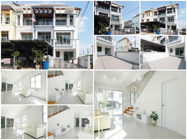 ขายราคาพิเศษ ทาวน์โฮม 3 ชั้น ม.บ้านกลางเมือง 21.1 ตร.ว. 3นอน 3น้ำ บ้านสวยแปลงมุม ทำเลดีมาก ฟังชั่นดีเยี่ยม เฟอร์ครบ พื้นที่กว้าง รีโนเวทใหม่ 2