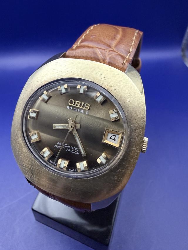 Oris นาฬิกาสวิส ORIS Automatic 25 Jewels🇨🇭 Swiss Made | Vintage 1970s รูปที่ 4