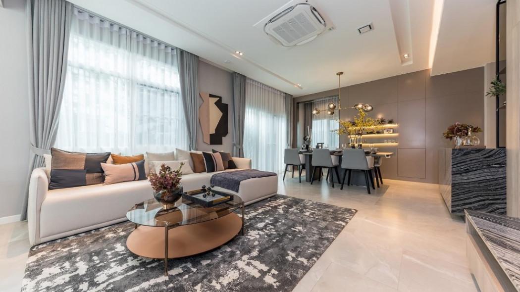 ปล่อยเช่าบ้านตัวอย่างสุดหรู Fully Furnished โครงการ มัณฑนา บางนา - วงแหวน 2