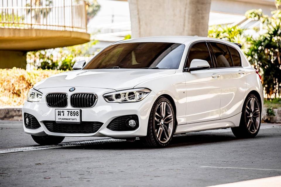 Bmw 118i M Sport เบาะแดง ปี 2016 สีขาว สวยสภาพดีมากๆ