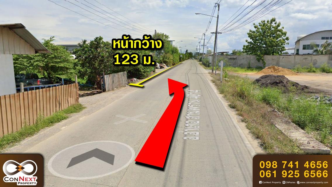 ขายด่วน ที่ดิน จ. นครปฐม 3-2-25 ไร่ หน้ากว้างติดถนน 3