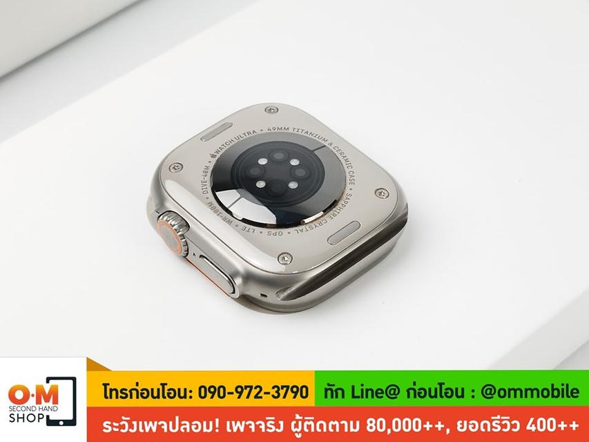 ขาย/แลก Apple Watch Ultra 2 / Titanium Case Blue/Black Trail Loop (M/L) ศูนย์ไทย ประกันศูนย์ สภาพสวยมาก สุขภาพแบต 100% แท้ ครบกล่อง เพียง 24,900 บาท  3