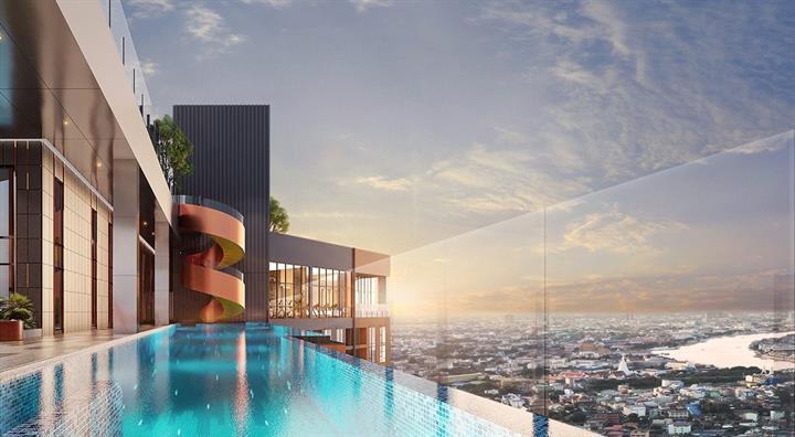 CM04340 ขายดาวน์ คอนโด โฟล บาย แสนสิริ FLO By Sansiri คอนโดมิเนียม ถนนสมเด็จเจ้าพระยา 3