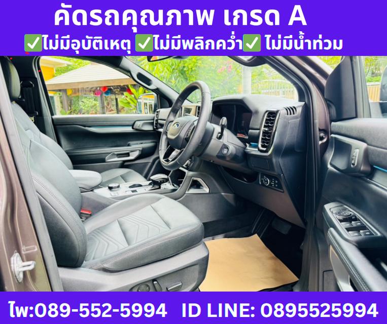 2025 4x4 เกียร์ออโต้ FORD EVEREST 2.0 TITANIUM PLUS  9