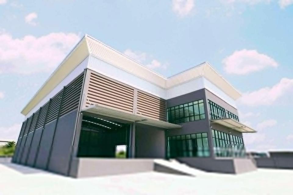 ขายที่ดินเปล่าถมแล้วพร้อมรับสร้างโกดัง โรงงาน ออฟฟิศใหม่ ย่านบางบัวทอง นนทบุรี 340