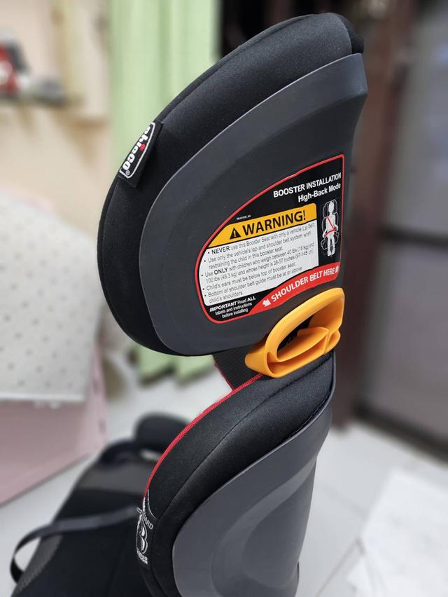 CHICCO KIDFIT CAR SEAT คาร์ซีทบูสเตอร์ สำหรับเด็กที่กำลังเติบโต ส่งต่อสภาพดี ไม่มีตำหนิ (ของที่บ้านค่ะ) รูปที่ 8