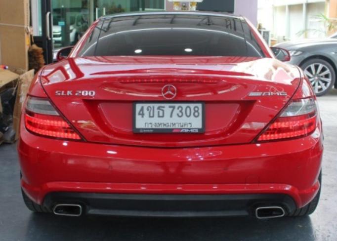 ขาย Mercedes-Benz SLK-Class สีแดง 4