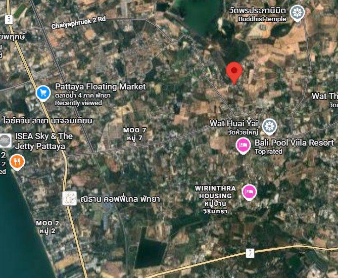 ขายที่ดินห้วยใหญ่ 100 ตรว. ซอยชากนอก19 แปลงหัวมุมติดถนน2ด้านใกล้หาดจอมเทียน-7กม. อ.บางละมุง ชลบุรี 3