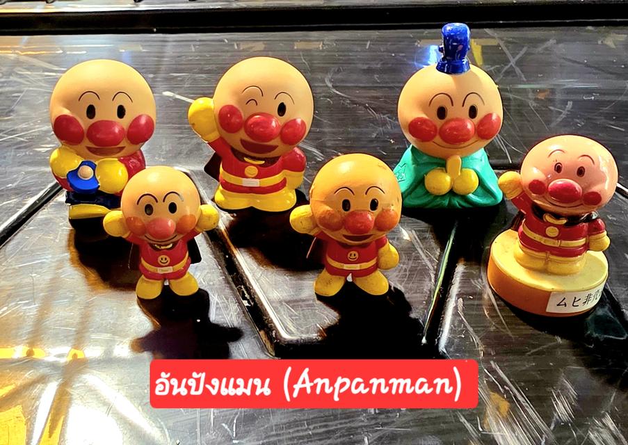 Anpanman (อังปังแมน) ของเล่นของสะสม สำหรับคนชอบตัวการ์ตูนญี่ปุ่น ตัวเล็กตั้งโชว์