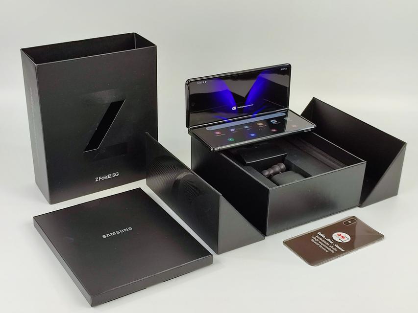 รูป ขาย/แลก Samsung Galaxy Zfold2 5G 12/256GB Mystic Black ศูนย์ไทย สภาพสวย แท้ เพียง 21,900 บาท  1