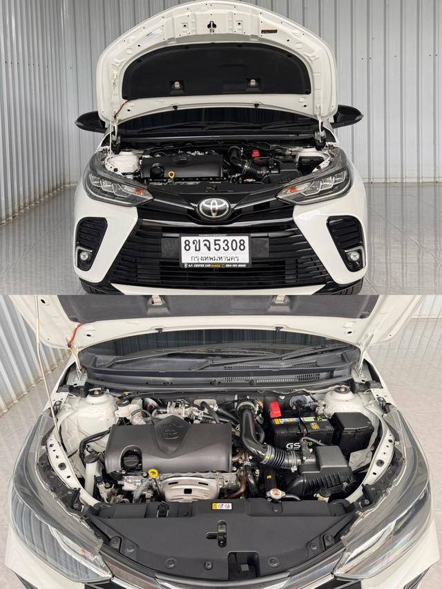 ⭐️ รถบ้านมือเดียว ฟรีดาวน์ หลังคาแบล็ครูฟ Toyota Yaris Ativ 1.2Sport Premium รูปที่ 4
