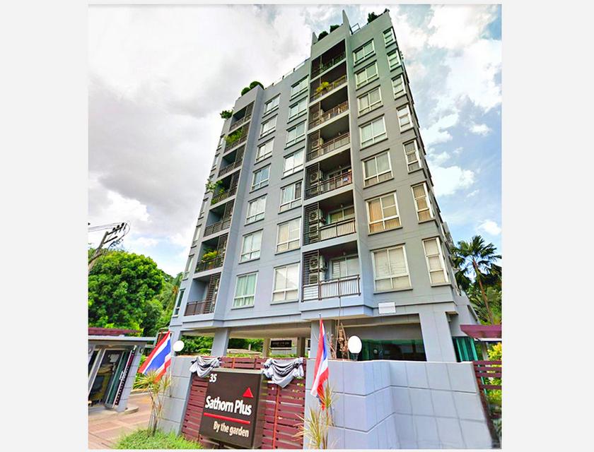 ขายพร้อมผู้เช่า Condo Sathorn Plus By The Garden ใกล้ MRT ลุมพินี 55 ตารางเมตร 1 ห้องนอน ชั้น9 ตกแต่งครบตามรูป 10