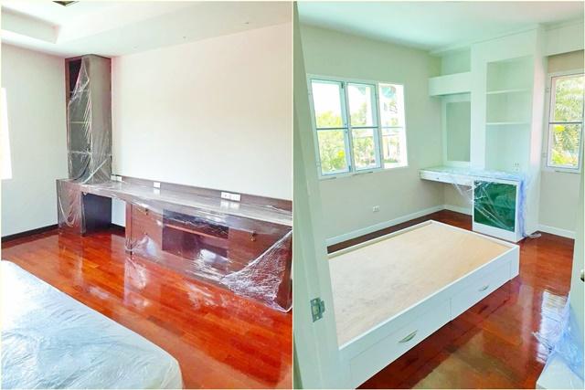 วัชรพล ทางด่วนเอกมัย-รามอินทรา 5นอน คฤหาสน์ใหญ่ 2หลัง ให้เช่า สุขาภิบาล5 เพลินนารี 120 ตร.วา แอร์9ตัว เฟอร์นิเจอร์บิ้วอิ 6