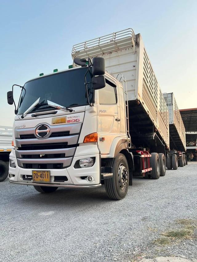 HINO VICTOR 344 ปี 64 10 ล้อดั้มพ์เกษตร  2